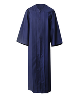 Navy Blue Matte Choir Gown Only