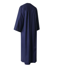 Robeorra Celestia™ ZipFit Robe – Midnight Crest (Navy Blue)