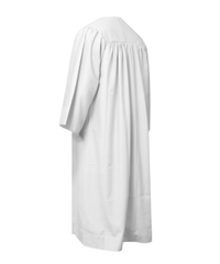 White Matte Children's Traditional Choir Robes