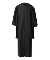 Premium Matte Fluted Master Graduation Gown only