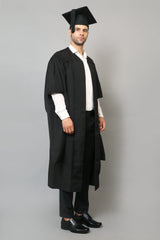 Robeora™ Magistris Master Gown – Deluxe Fluted with Cap & Tassel