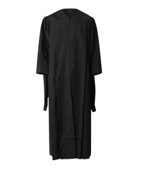 Classic Gathered Master Graduation Gown only