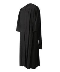 Classic Matte Gathered Master Graduation Gown Cap Tassel Hood Package