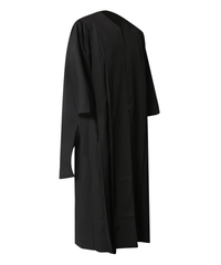Classic Matte Gathered Master Graduation Gown Cap Tassel Hood Package