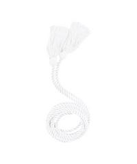 White Graduation Honor Cord - College & High School