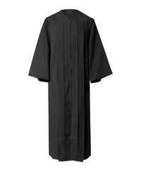 Black Matte Children's Traditional Choir Robes