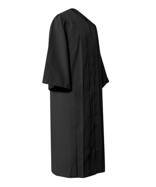 High School Graduation Gown Only | Premium Matte Finish 15 Color's