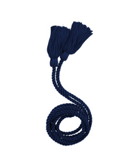 Navy Blue Graduation Honor Cords - College & High School
