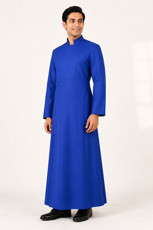 Adult's Traditional Choir Cassock | Premium Matte Finish 15 Color's