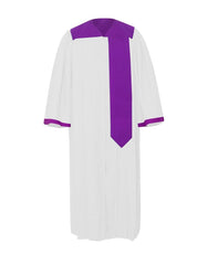 Adults Achievers Choir Robe – Pure White | Premium Graduation & Choir Gown