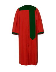 Adults Achievers Choir Robe – Scarlet Red | Premium Graduation & Choir Gown