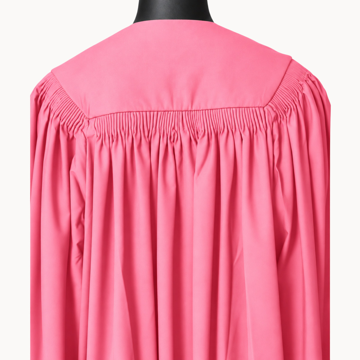 Premium Matte Fluted Master Graduation Gown Only