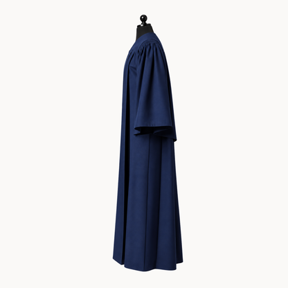 Premium Matte Fluted Bachelor Graduation Gown, Cap & Tassel