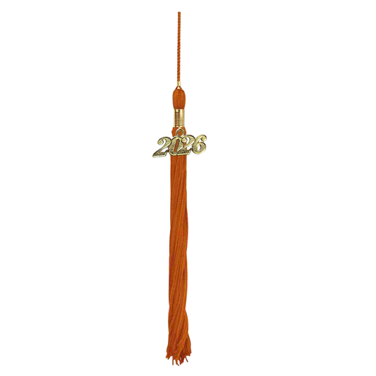 Orange Graduation Tassel - College & High School Tassels 2