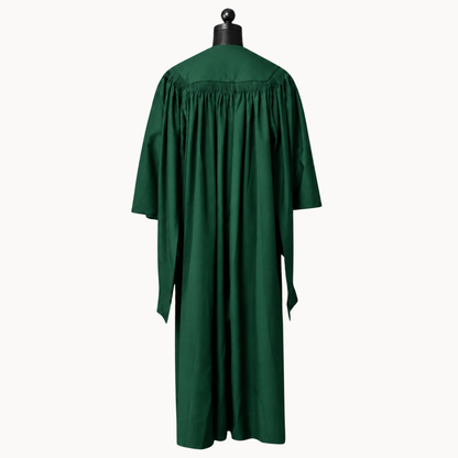 Premium Matte Fluted Master Graduation Package | Gown, Cap, Tassel, Hood, Stoles & Honor Cord