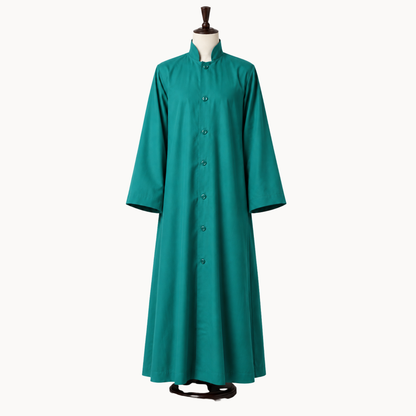 Traditional Choir Cassock, Adults & Children, Premium Matte Finish, Multiple Colors Available