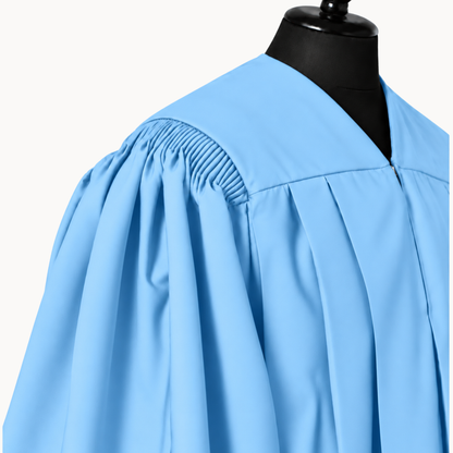 Premium Matte Fluted Master Graduation Package | Gown, Cap, Tassel, Hood, Stoles & Honor Cord