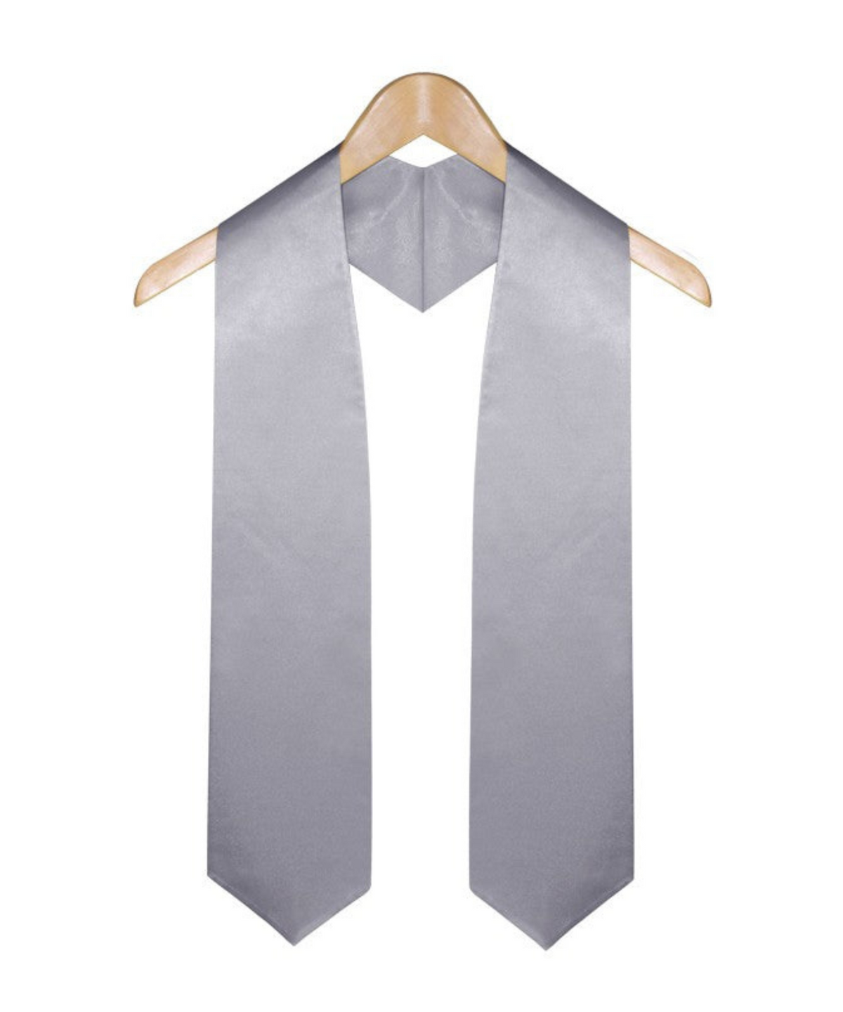 Silver Graduation Stole