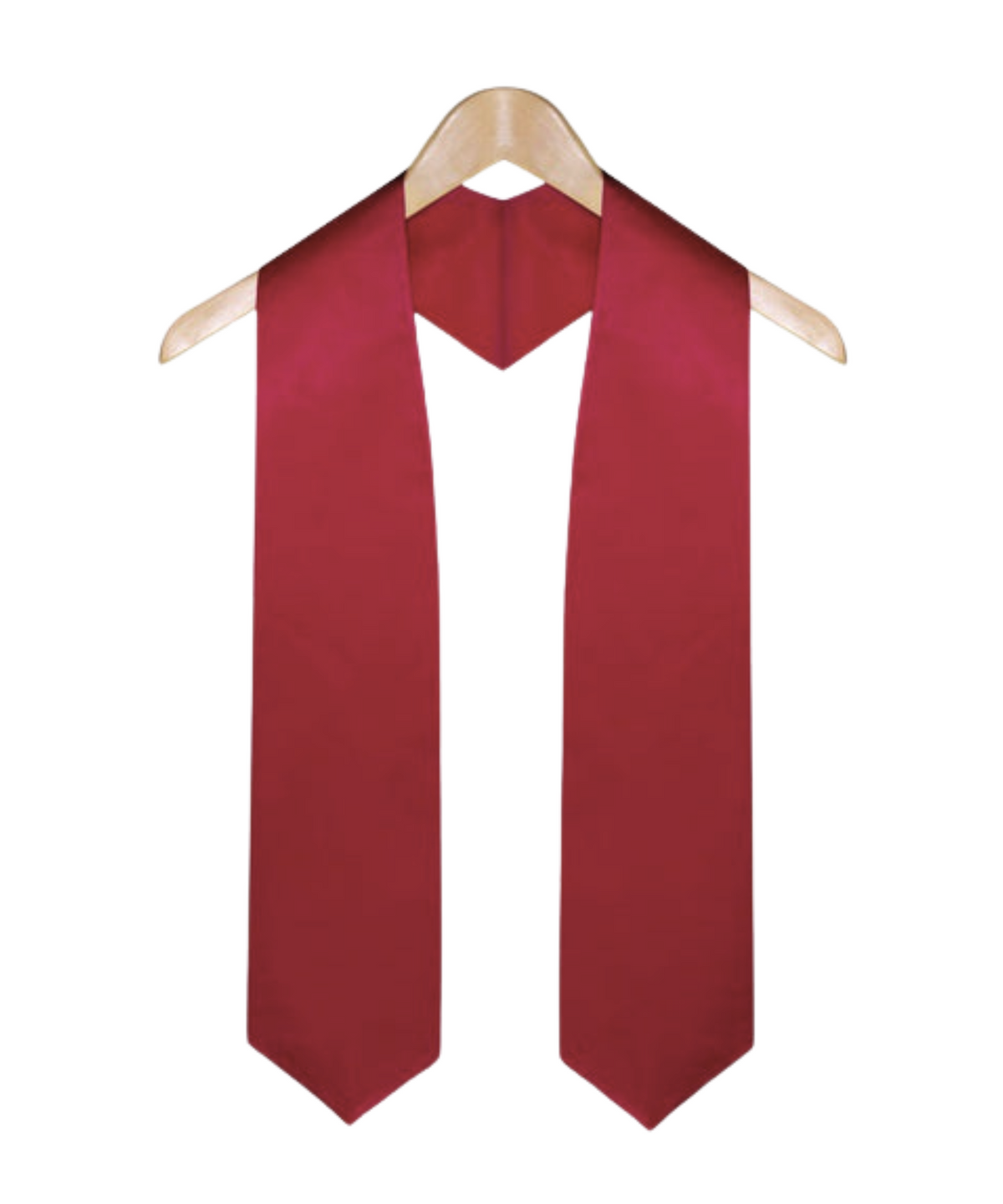 Burgundy Graduation Stole