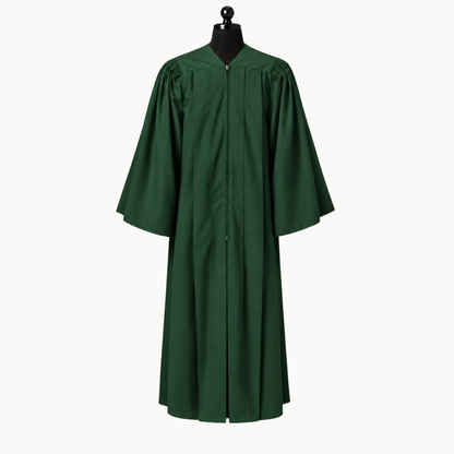 Premium Matte Fluted Bachelor Graduation Gown, Cap & Tassel