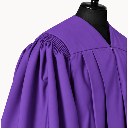 Premium Matte Fluted Master Graduation Package | Gown, Cap, Tassel, Hood, Stoles & Honor Cord