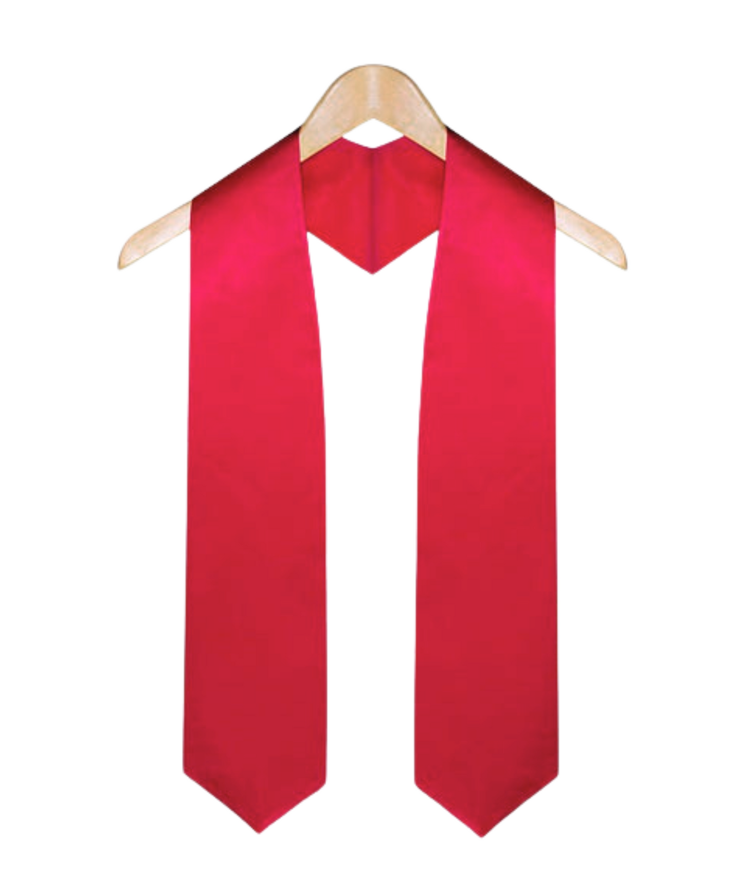 Red Graduation Stole