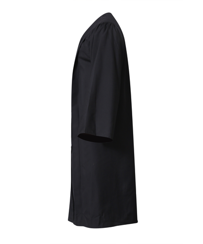 Classic Matte Gathered Bachelor Graduation Gown Cap Tassel  Hood Package