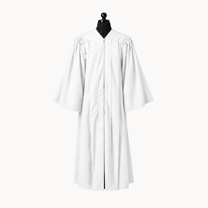 Premium Matte Fluted Bachelor Graduation Gown Only