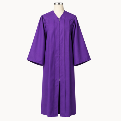 Traditional Children's Choir Robes | Premium Matte Finish – 15 Colors