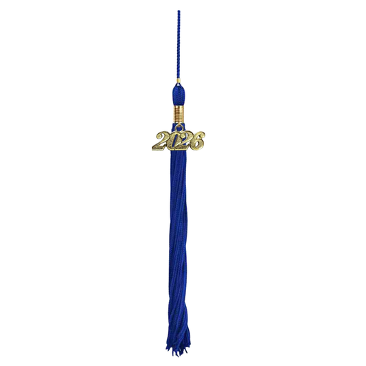 Royal Blue Graduation Tassel, Single Tassel