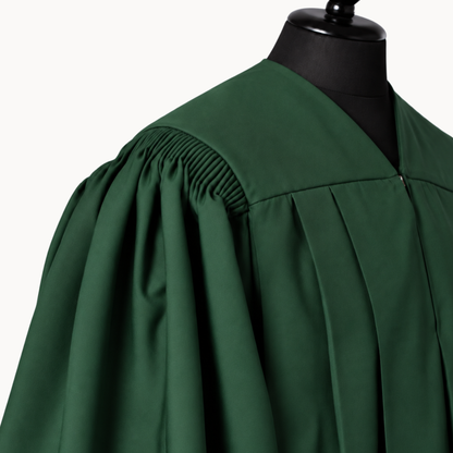 Premium Matte Fluted Bachelor Graduation Gown, Cap & Tassel