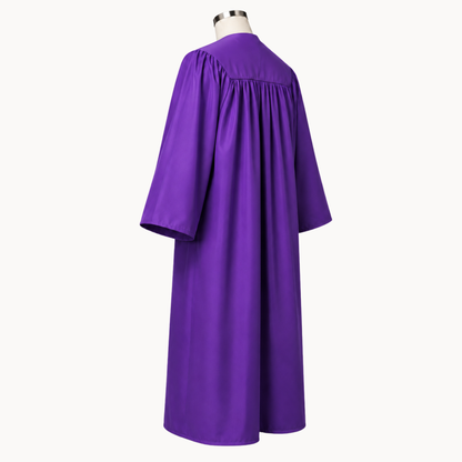 Traditional Children's Choir Robes | Premium Matte Finish – 15 Colors
