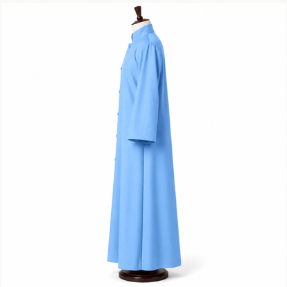 Traditional Choir Cassock, Adults & Children, Premium Matte Finish, Multiple Colors Available