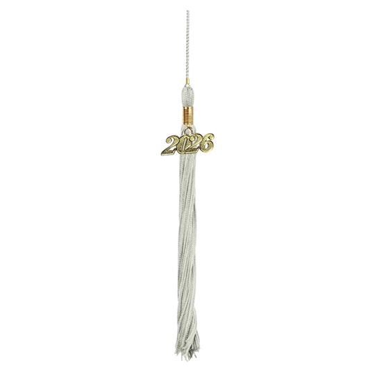 Grey Graduation Tassel, Single Tassel