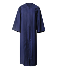 Navy Blue Matte Kindergarten Gown Only