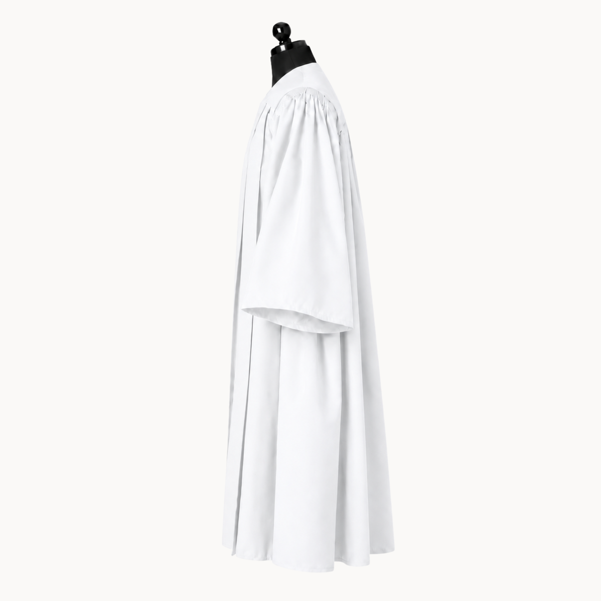 Premium Matte Fluted Bachelor Graduation Gown Only