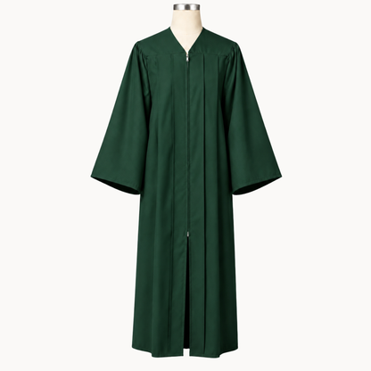 Classic Gathered Bachelor Graduation Gown, Cap & Tassel Package