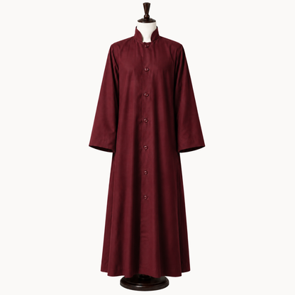 Traditional Choir Cassock, Adults & Children, Premium Matte Finish, Multiple Colors Available