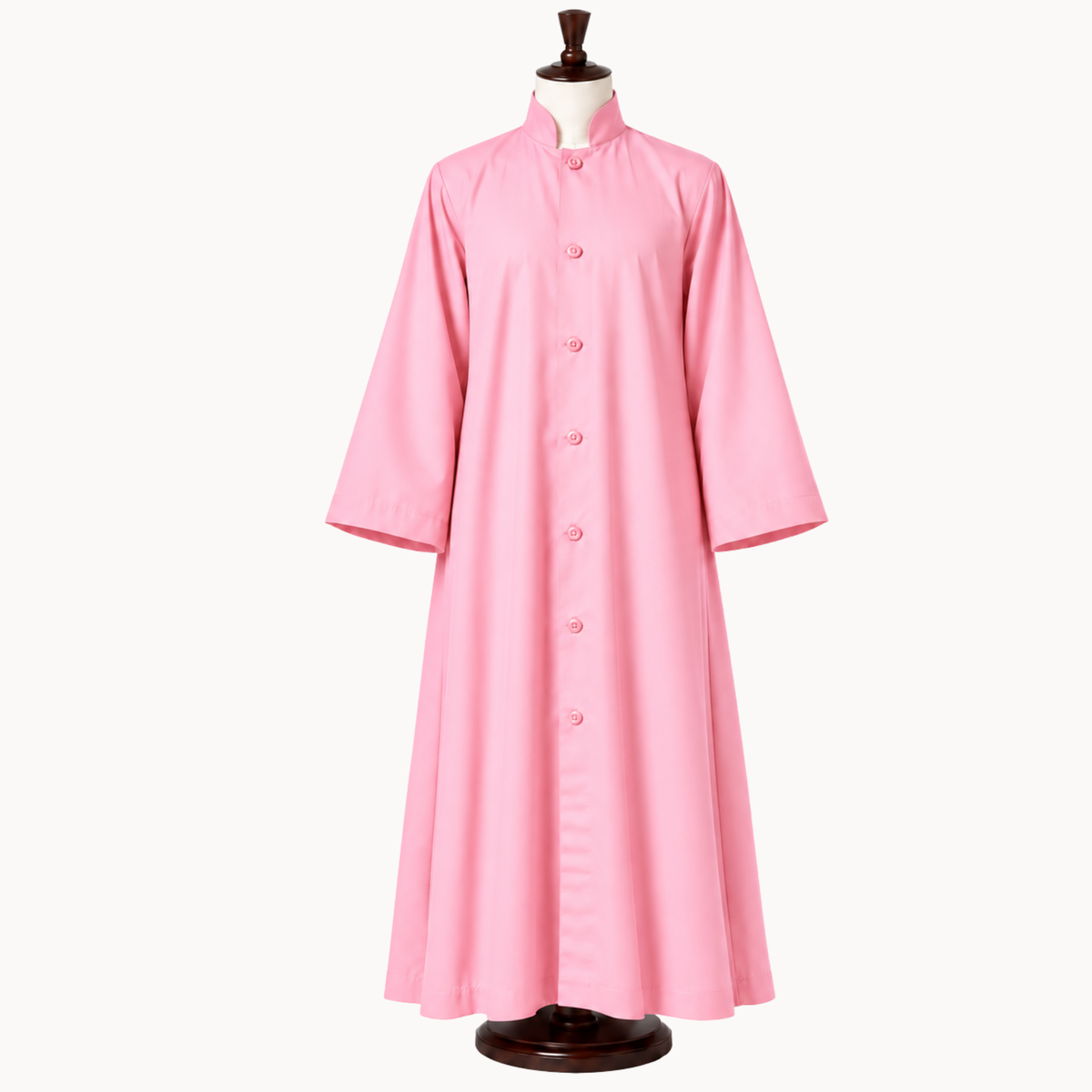Traditional Choir Cassock, Adults & Children, Premium Matte Finish, Multiple Colors Available
