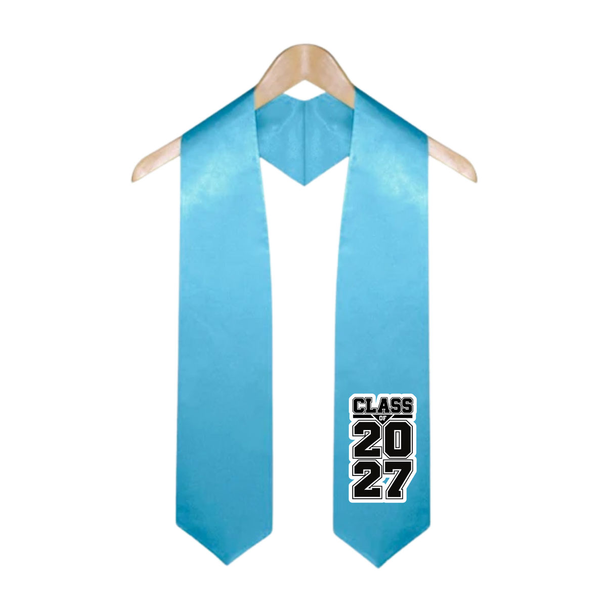 Class of 2027 Graduation Stole | 17 Colors Available