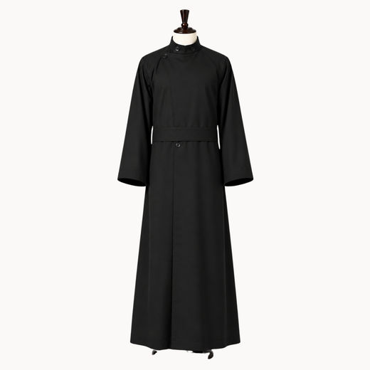Traditional Double-Breasted Choir Cassock