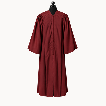 Premium Matte Fluted Bachelor Graduation Gown, Cap & Tassel