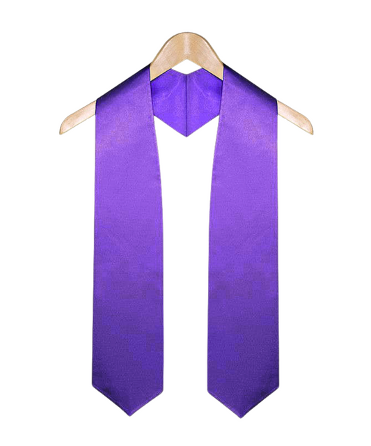 Purple Graduation Stole