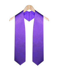 Purple Graduation Stole