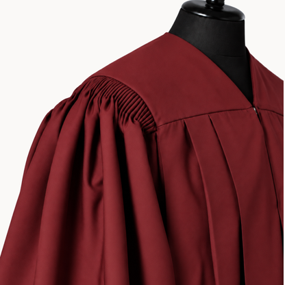 Premium Matte Fluted Bachelor Graduation Gown, Cap & Tassel