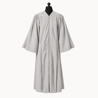 Premium Matte Fluted Bachelor Graduation Gown Only