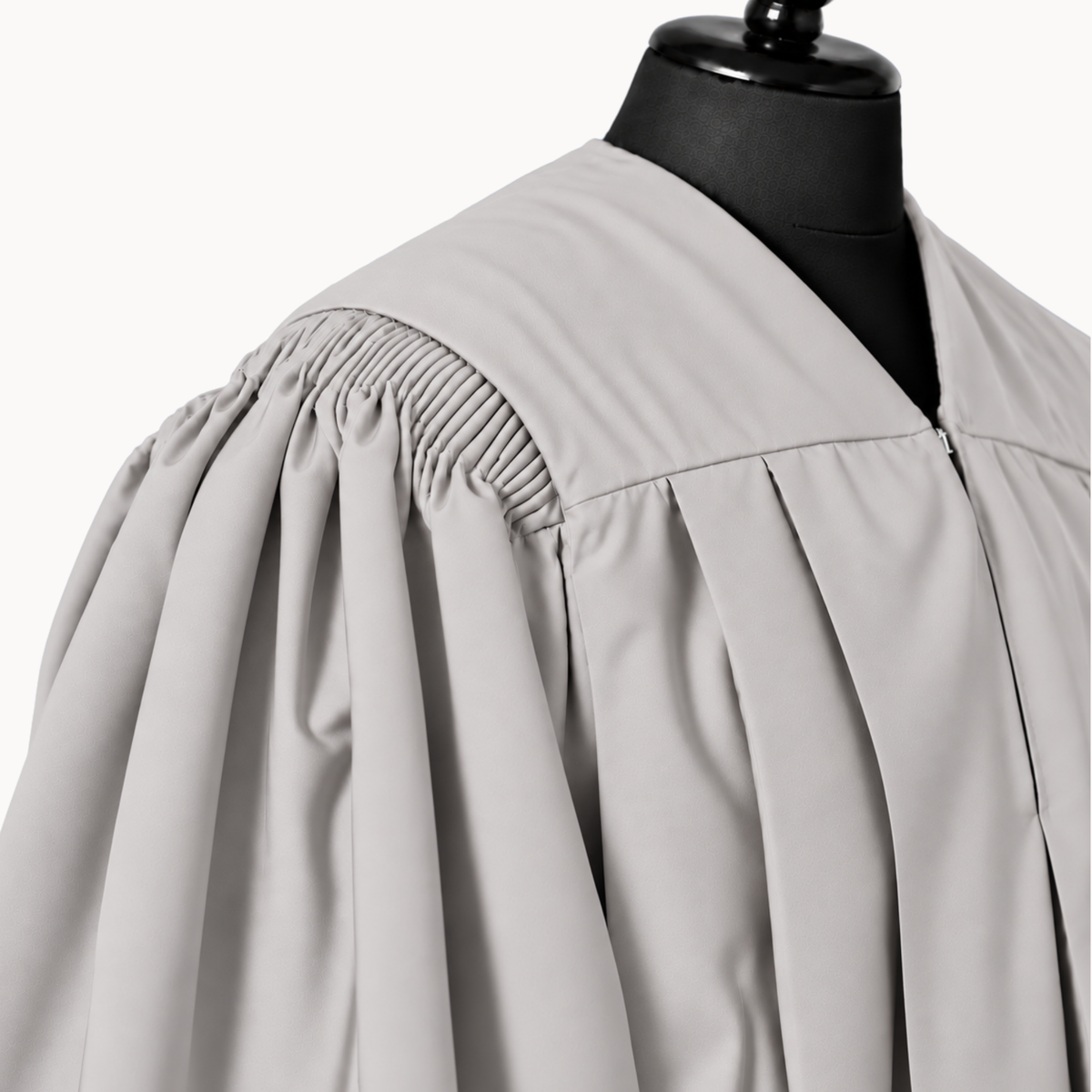 Premium Matte Fluted Bachelor Graduation Gown Only