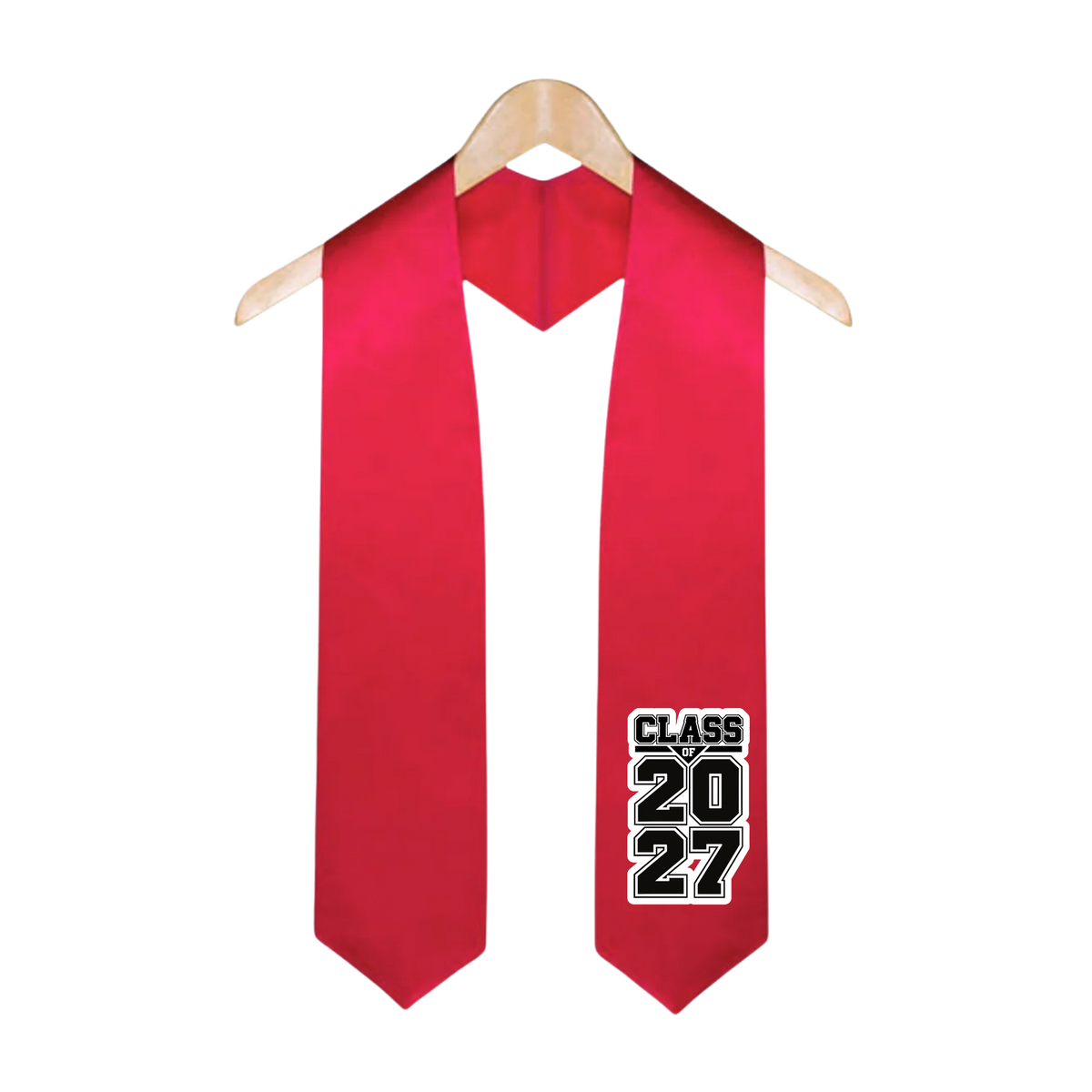 Class of 2027 Graduation Stole | 17 Colors Available