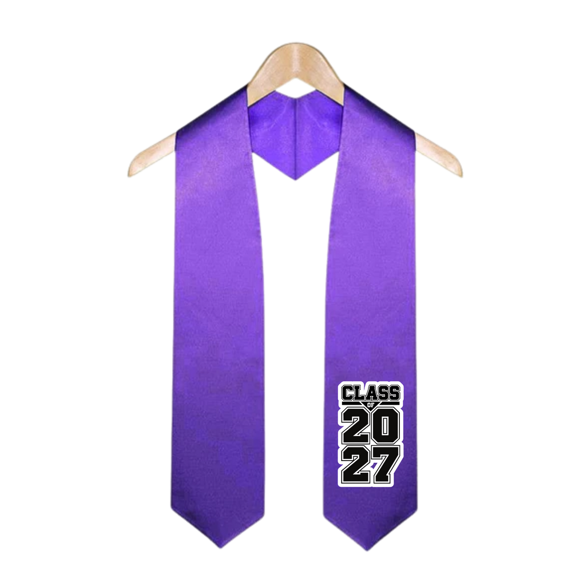 Class of 2027 Graduation Stole | 17 Colors Available