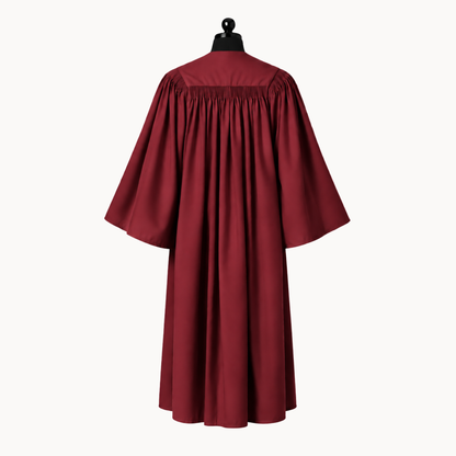Premium Matte Fluted Bachelor Graduation Gown, Cap & Tassel